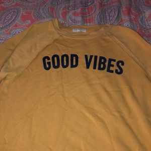 good vibes sweater
